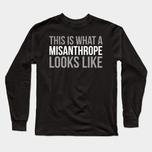 Misanthrope Long Sleeve T-Shirt